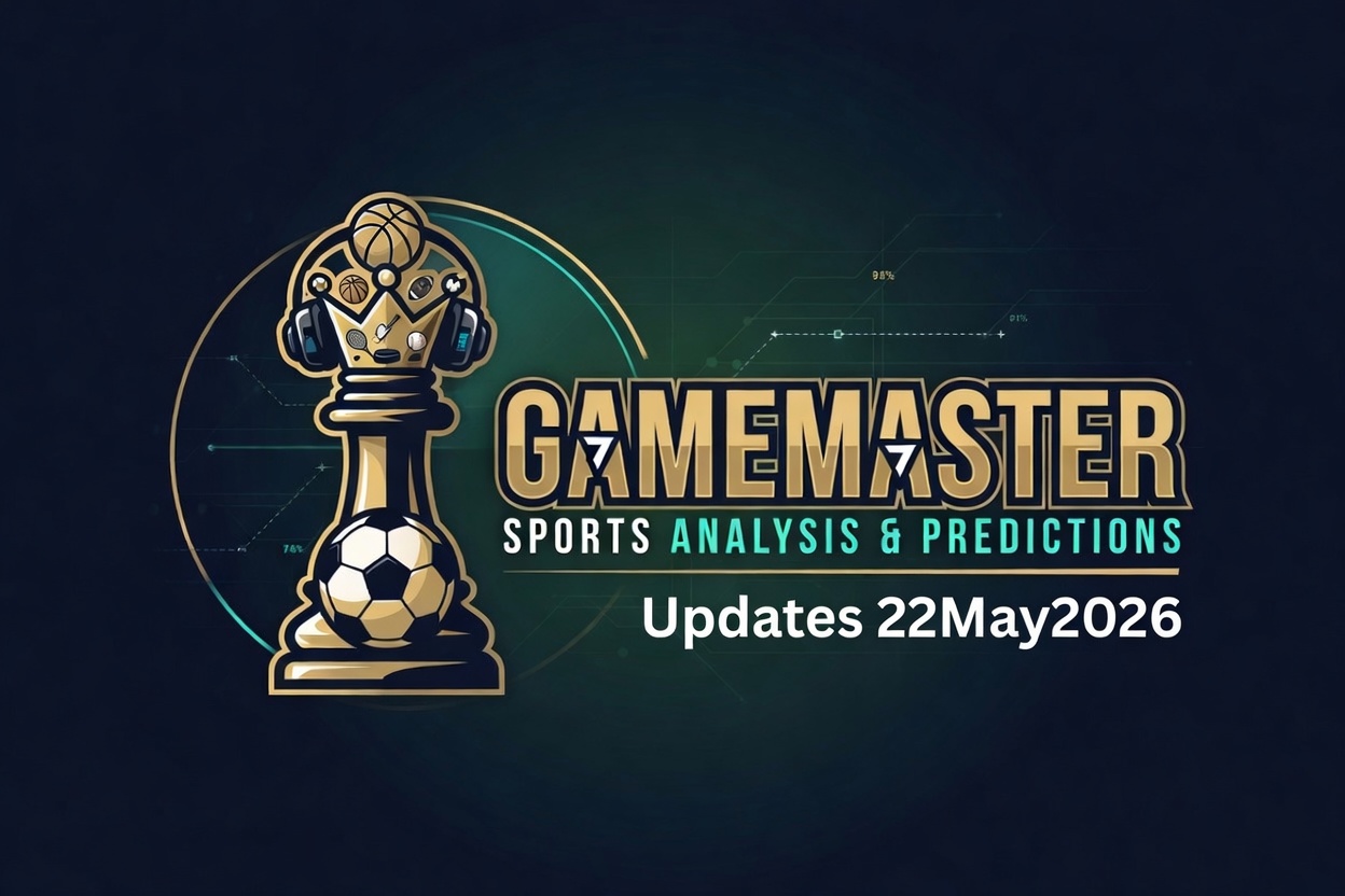 GameMaster product update artwork highlighting sharper predictions, deeper stats, leaderboards, and cleaner mobile views.