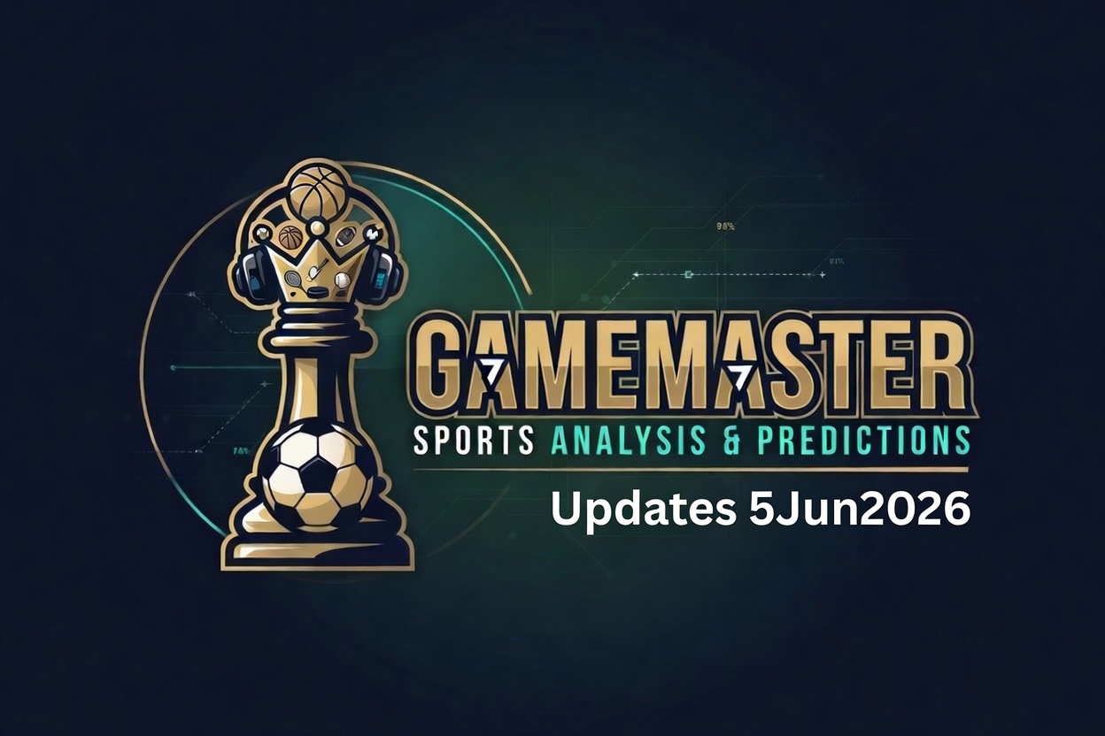 GameMaster product update artwork highlighting new social features, notifications, parlay tracking, and richer game and player context.